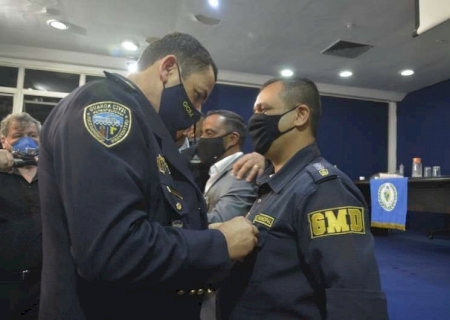 AGENTE DA GUARDA DE DOURADOS RECEBE MEDALHA DE HONRA AO MÉRITO EM SP.