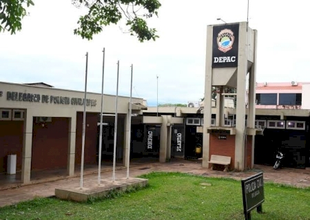HOMEM É FLAGRADO DURANTE FURTO EM CONSTRUÇÃO.