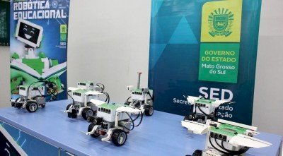 Estado investe quase mesmo valor de Dourados por mais do que o dobro de kits robótica