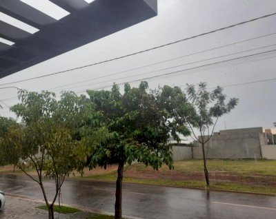 Em Dourados média de chuva para abril já é superada durante a madrugada