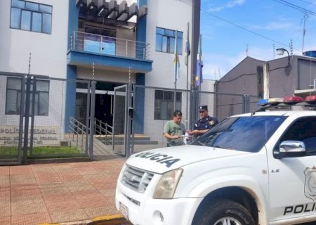 Brasileiro preso no Paraguai é entregue às forças de segurança do Brasil