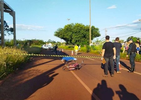 Motorista foge após matar sargento da Polícia Militar atropelado em Dourados