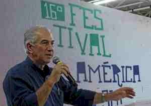 Reinaldo participa do Fórum sobre Rota Bioceânica e da abertura do Festival América do Sul