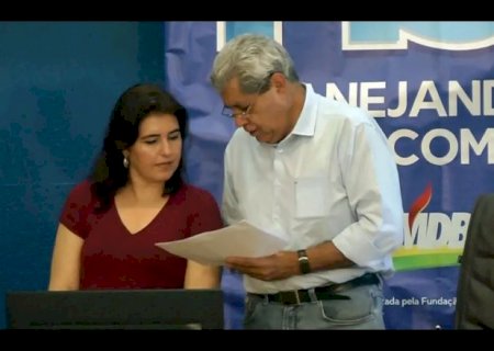 Pré-candidatura de Simone à Presidência enfrenta “falta de empenho” do MDB