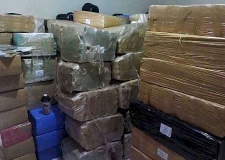 Droga apreendida em entreposto na sitioca soma mais de 6 toneladas