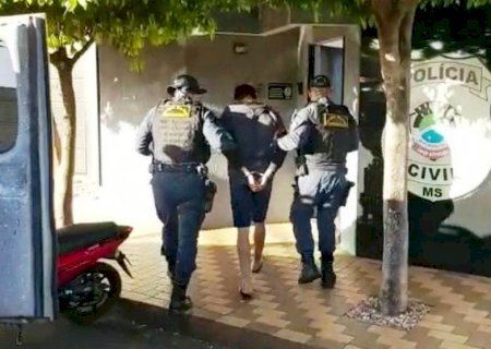 Homem é preso fugindo de MS depois de matar mulher na frente de crianças