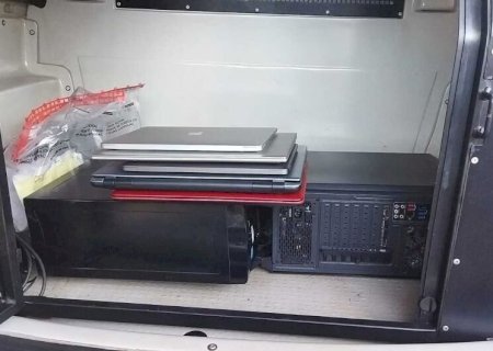 Computadores apreendidos podem ter sido usados para lavar 'dinheiro sujo' na internet