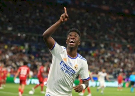 Vinicius Junior marca e garante o 14º título do Real Madrid na Liga dos Campeões