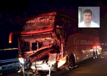 Motorista douradense da Guimatur sofre acidente em SP e morre; outras 7 pessoas ficaram feridas
