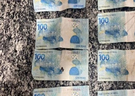 Homem é preso ao tentar passar 'dinheiro fake' em comércio