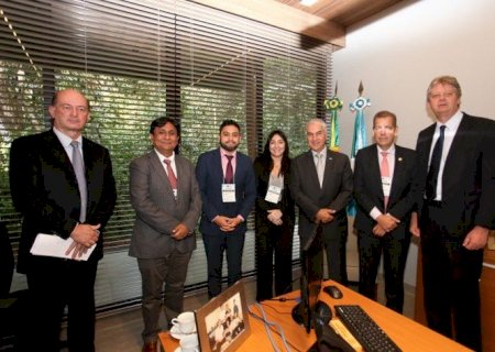 Governo de MS propõe consórcio de governadores para aproximar economias e potencializar Rota Bioceânica
