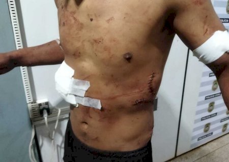 'Briga de facão' termina com preso e duas pessoas no hospital