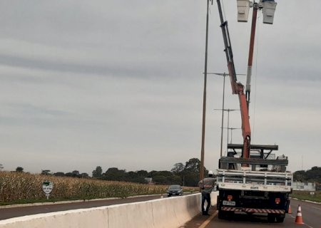 Rodovia que Liga Dourados a Itaporã Receberá Iluminação Com Led-Solar