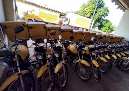 Correios realiza leilão de motocicletas em Mato Grosso do Sul