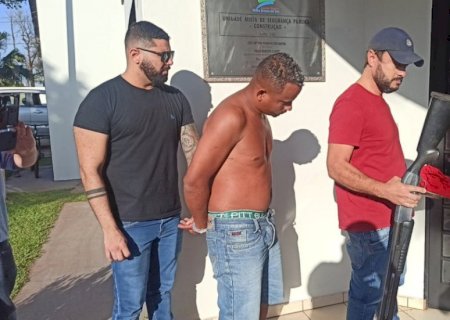 Homem é preso pelo SIG por tráfico de drogas, porte ilegal de arma e receptação em Dourados