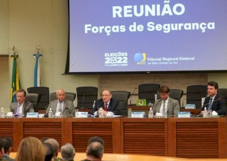 TRE-MS faz reunião com forças de segurança de olho no pleito