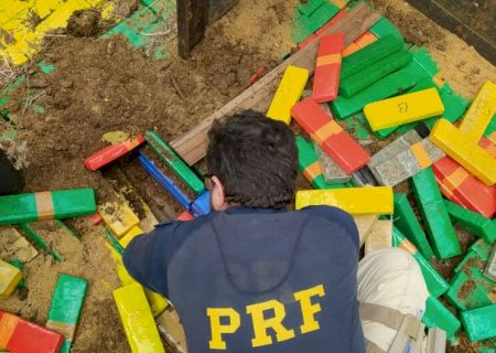 Caminhoneiro é preso com grande quantidade de droga que levaria para GO