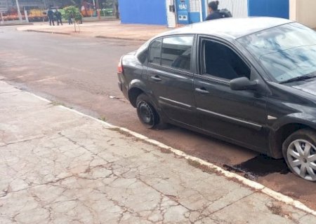 Motorista com sinais de embriaguez causa acidente de trânsito em Dourados