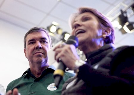 Para Riedel e Tereza, levar asfalto aos 79 municípios é compromisso