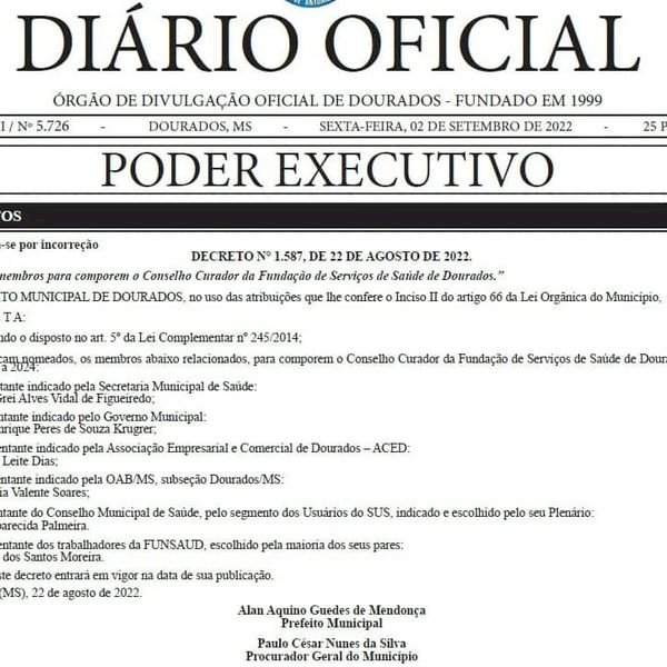 Todos - Diário Oficial de Dourados