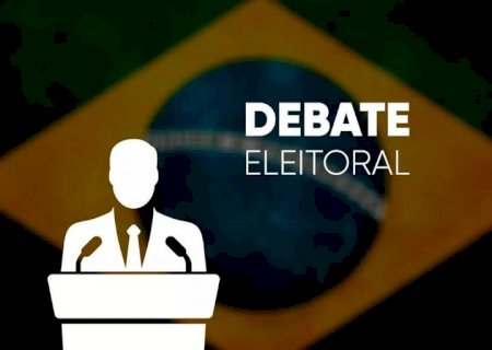 Debate da TV Morena: Contar e Riedel vão ter que administrar o tempo nos blocos