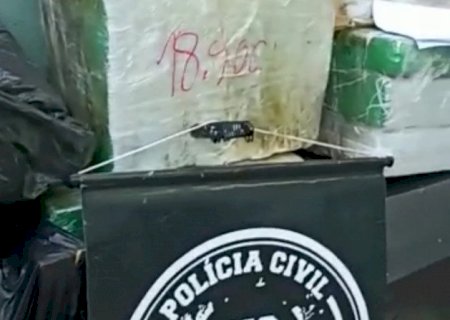 SIG fecha depósito de drogas e apreende mais de meia tonelada de maconha