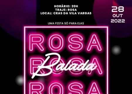 UBS de Vila Vargas realiza 'Balada Rosa' para celebrar ações de conscientização