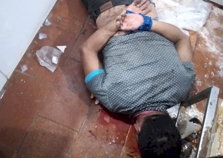 Ladrão é preso ao ser flagrado preparando cesta em mercado na fronteira