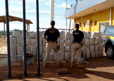 PRF apreende mais de 1,5 tonelada de maconha entre Dourados e Ponta Porã