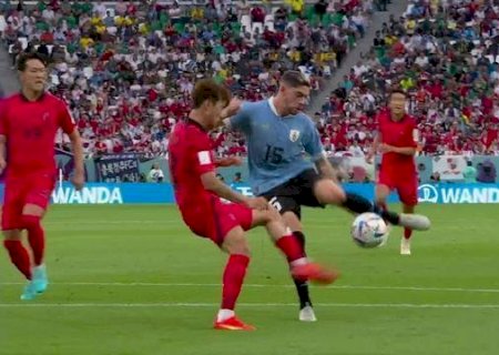 Sem brilho, Uruguai para na trave e empata com a Coreia do Sul