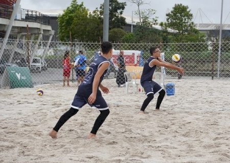JEB’s 2022: Dupla feminina de MS começa com vitória no vôlei de praia
