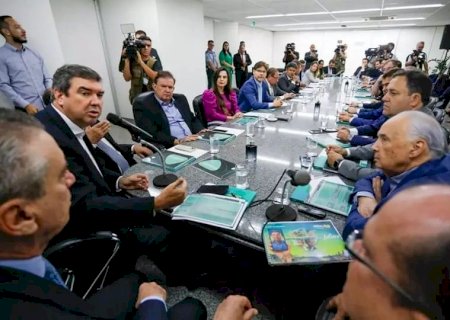 RIEDEL E BARBOSINHA APRESENTAM O NOVO ORGANOGRAMA DO GOVERNO DE MS.