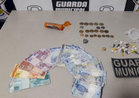 Guarda Municipal prende homem com droga próximo ao transbordo de Dourados