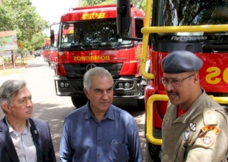 Reinaldo entrega mais 167 veículos para a Segurança
