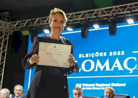 Tereza Cristina é diplomada como senadora da República pelo Mato Grosso do Sul
