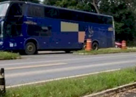 PRF Apreende Ônibus de Maracaju Com Participantes Jardinenses de Atos Golpistas