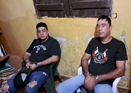 Brasileiro e paraguaio são presos acusados de pertencer à organização criminosa