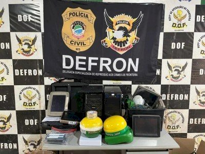 Polícia Civil prende dois por furto de antenas GPS agrícolas em Dourados