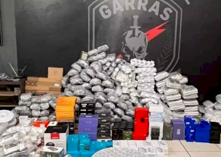 Polícia fecha depósito recheado de eletrônicos contrabandeados