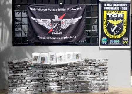 PMR apreende carga de drogas avaliada em R$ 662,8 mil