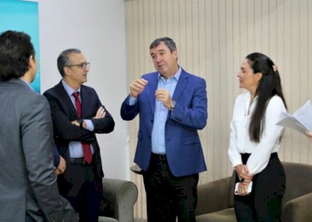 Riedel promoveu reuniões com setor empresarial e classe política na primeira semana