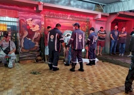 Homem morre na frente de distribuidora de bebidas em Dourados