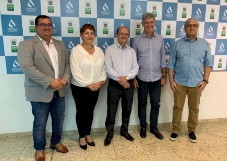 Marcílio assume Sanesul prometendo mais trabalho