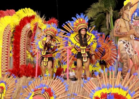 Escola de samba que homenageou Dourados é vice-campeã no Carnaval de Corumbá