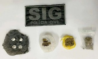 Homem é peso em flagrante quando vendia drogas para adolescente