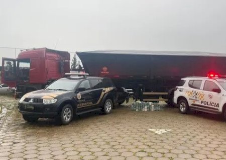 Morador de Itaporã é preso com mais de 100 tabletes de cocaína em caminhão