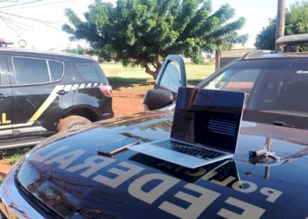 Homem é preso pela Polícia Federal em operação contra pornografia infantil em Dourados