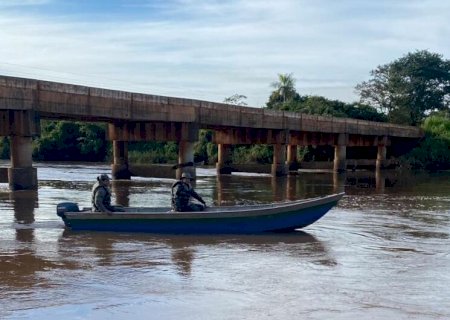 Petrechos ilegais são apreendidos durante fiscalização no rio Dourados