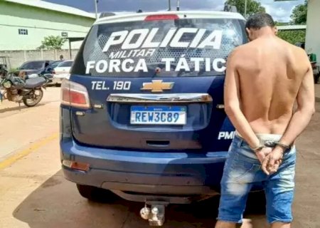 Suspeito de matar homem a paulada é preso na casa da mãe