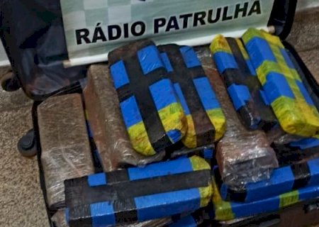 Moradora em Cuiabá é presa na rodoviária de Dourados com 25 quilos de maconha